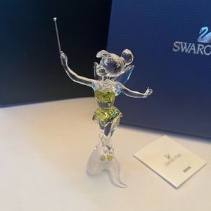 Swarovski Disney Green Tinker Bell Fairies & Peter Pan Collection MIB#1073747